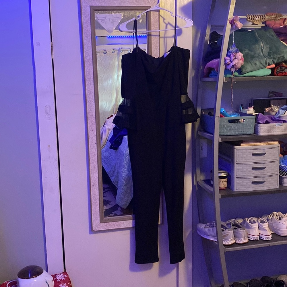 PrimierAmour jumpsuit with flared sleeves